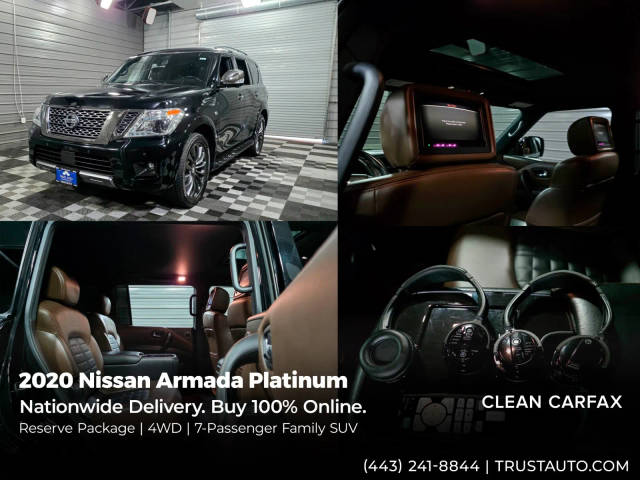2020 Nissan Armada Platinum 4WD photo
