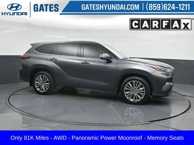 2021 Toyota Highlander Platinum AWD photo