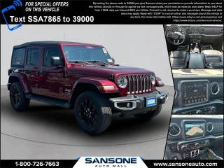 2021 Jeep Wrangler Unlimited 4xe Unlimited Sahara 4WD photo