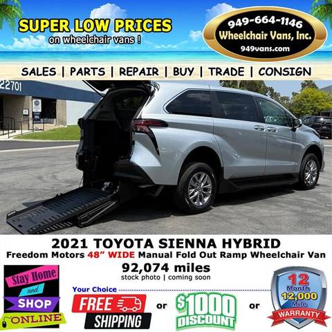 2021 Toyota Sienna LE FWD photo