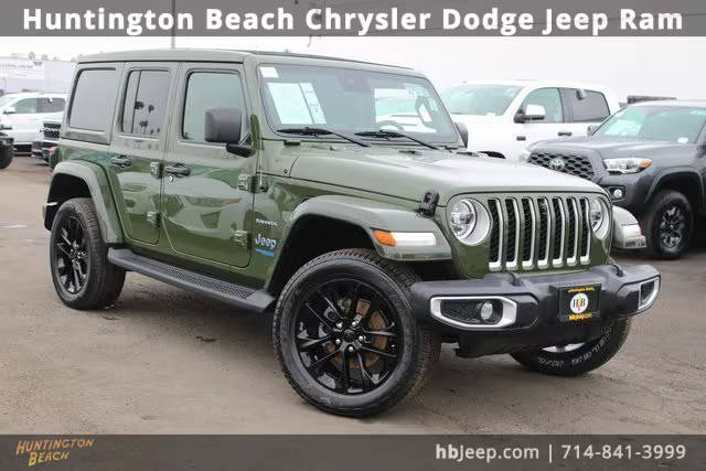 2021 Jeep Wrangler Unlimited 4xe Unlimited Sahara 4WD photo