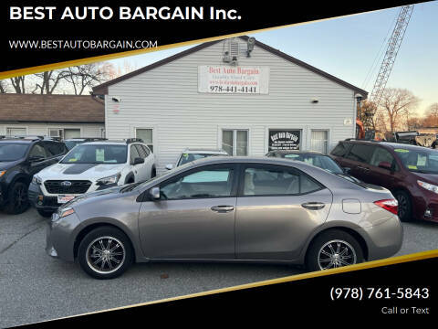 2015 Toyota Corolla LE FWD photo