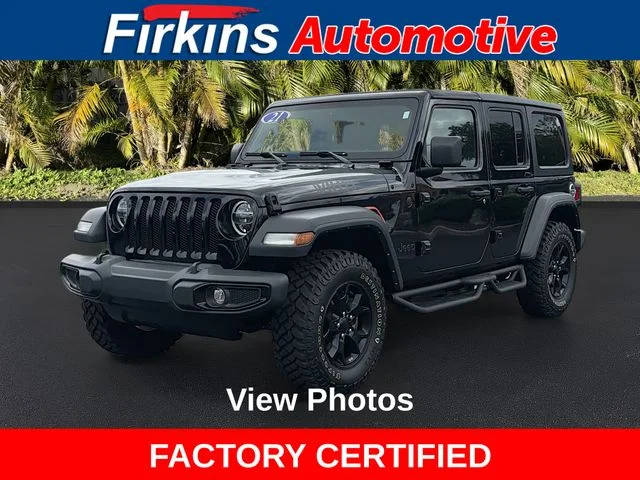 2021 Jeep Wrangler Unlimited Unlimited Willys 4WD photo
