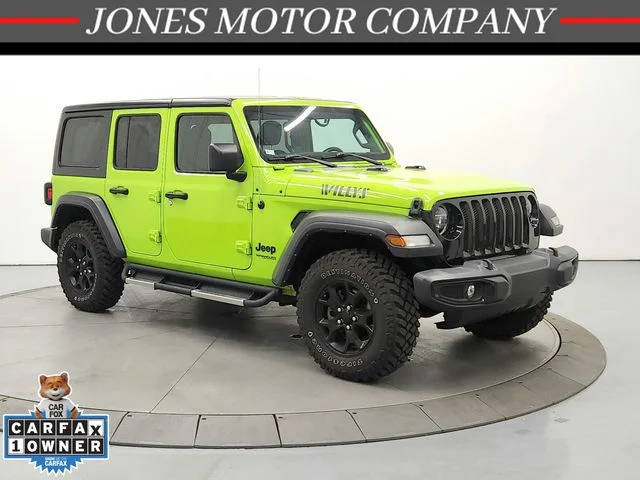 2021 Jeep Wrangler Unlimited Unlimited Willys 4WD photo