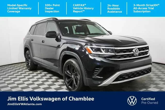 2022 Volkswagen Atlas 3.6L V6 SE w/Technology AWD photo