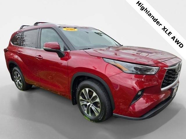 2022 Toyota Highlander XLE AWD photo