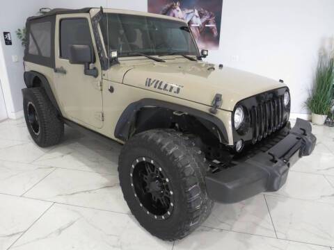 2017 Jeep Wrangler Willys Wheeler 4WD photo