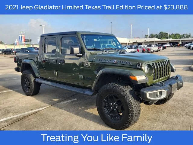 2021 Jeep Gladiator Texas Trail 4WD photo