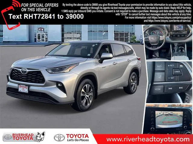 2021 Toyota Highlander Hybrid XLE AWD photo