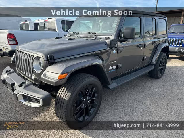 2021 Jeep Wrangler Unlimited 4xe Unlimited Sahara 4WD photo