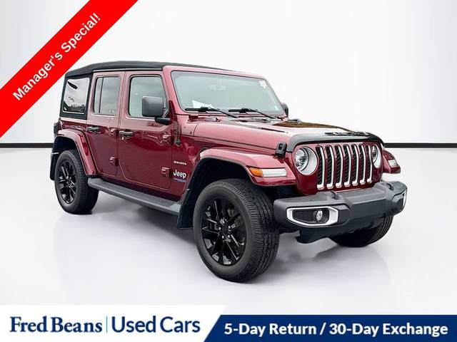 2021 Jeep Wrangler Unlimited 4xe Unlimited Sahara 4WD photo