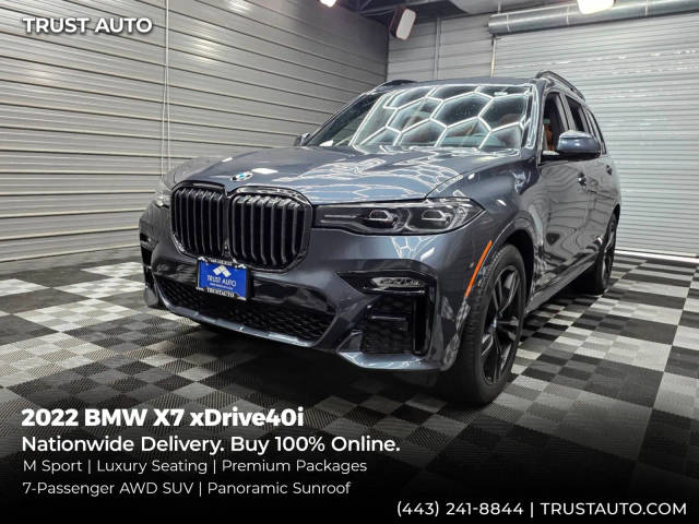 2022 BMW X7 xDrive40i AWD photo