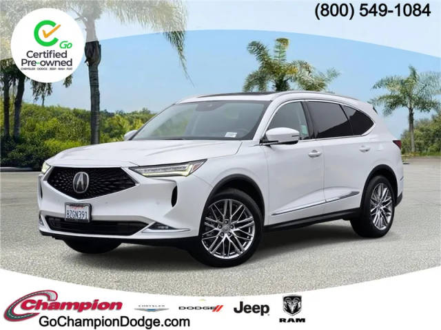 2022 Acura MDX w/Advance Package AWD photo