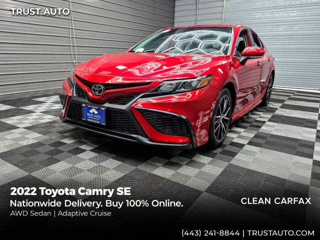 2022 Toyota Camry SE AWD photo