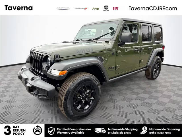2021 Jeep Wrangler Unlimited Unlimited Willys 4WD photo