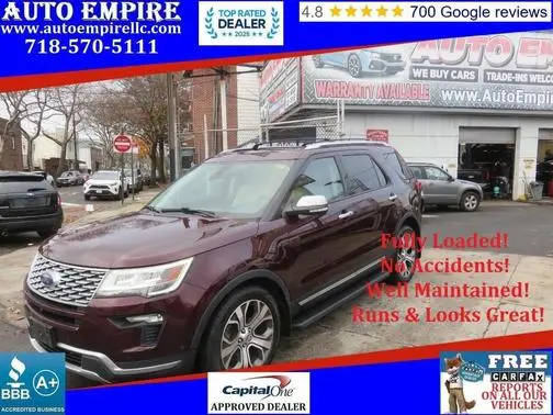2018 Ford Explorer Platinum 4WD photo