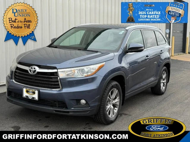 2015 Toyota Highlander XLE AWD photo