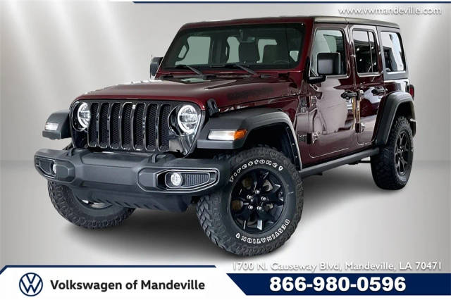 2021 Jeep Wrangler Unlimited Unlimited Willys 4WD photo