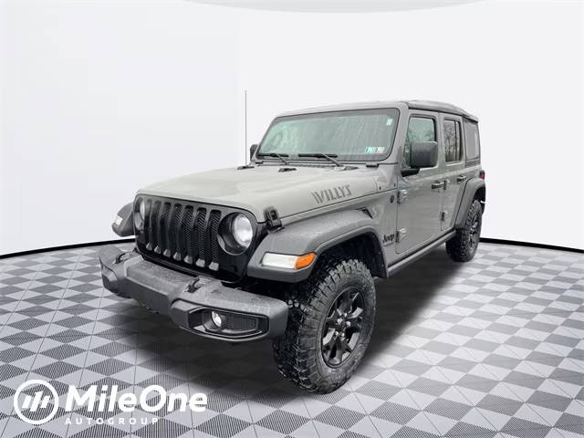 2021 Jeep Wrangler Unlimited Unlimited Willys Sport 4WD photo