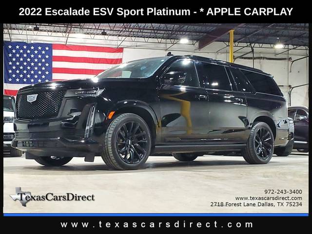 2022 Cadillac Escalade ESV Sport Platinum 4WD photo