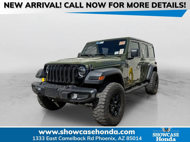 2021 Jeep Wrangler Unlimited Unlimited Willys 4WD photo