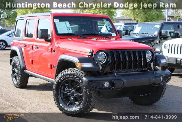 2021 Jeep Wrangler Unlimited Unlimited Willys 4WD photo