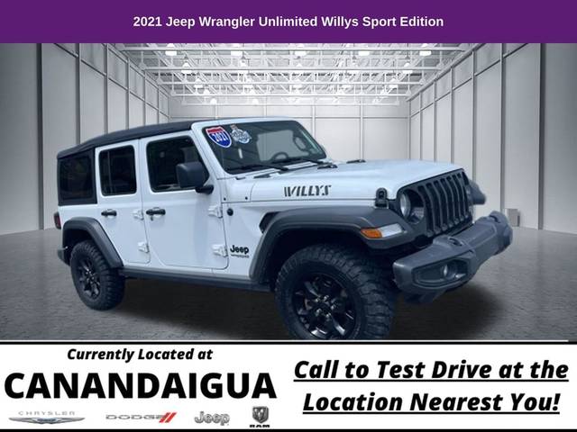 2021 Jeep Wrangler Unlimited Unlimited Willys Sport 4WD photo