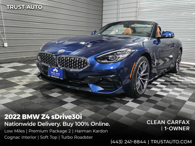 2022 BMW Z4 sDrive30i RWD photo