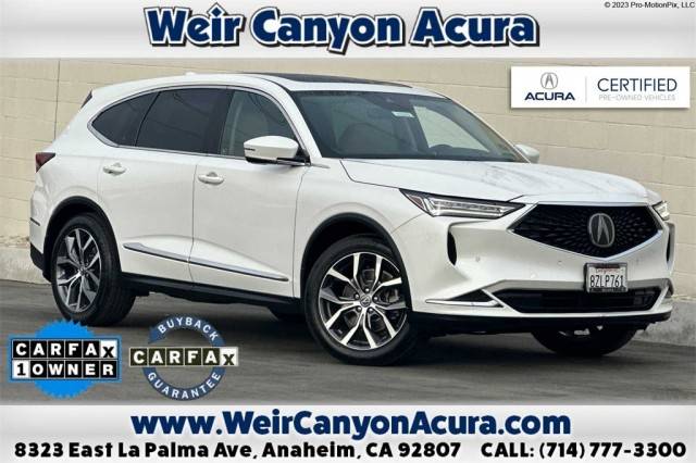 2022 Acura MDX w/Technology Package FWD photo