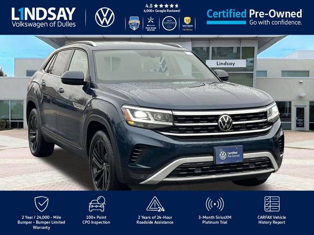 2022 Volkswagen Atlas Cross Sport 3.6L V6 SE w/Technology AWD photo