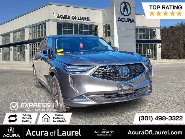 2022 Acura MDX w/Technology Package AWD photo