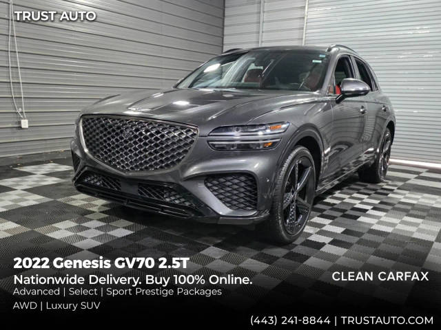 2022 Genesis GV70 2.5T AWD photo