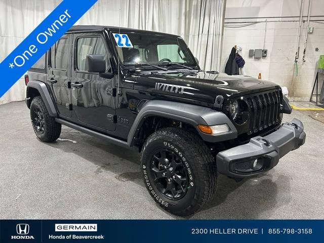 2022 Jeep Wrangler Unlimited Unlimited Willys 4WD photo