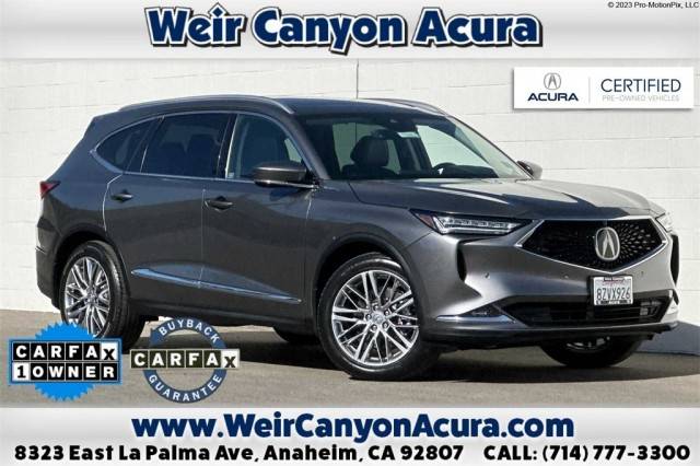 2022 Acura MDX w/Advance Package AWD photo