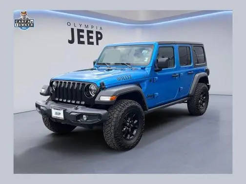 2022 Jeep Wrangler Unlimited Unlimited Willys 4WD photo