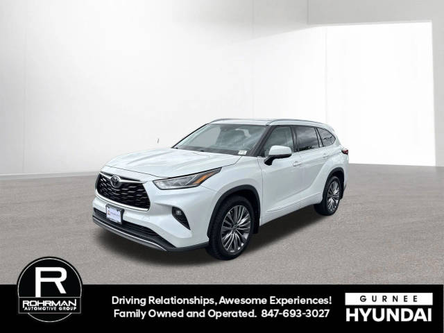 2022 Toyota Highlander Platinum AWD photo