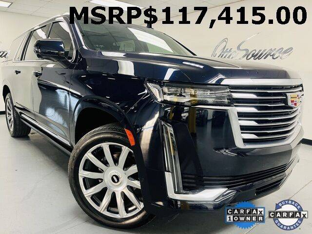 2022 Cadillac Escalade ESV Premium Luxury Platinum 4WD photo