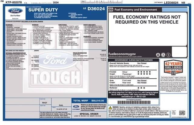 2020 Ford F-250 Super Duty XL 4WD photo