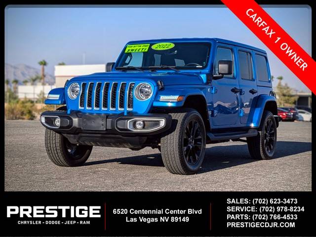 2022 Jeep Wrangler Unlimited 4xe Unlimited Sahara 4WD photo