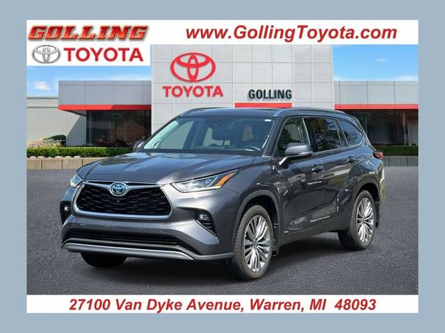 2022 Toyota Highlander Hybrid Platinum AWD photo