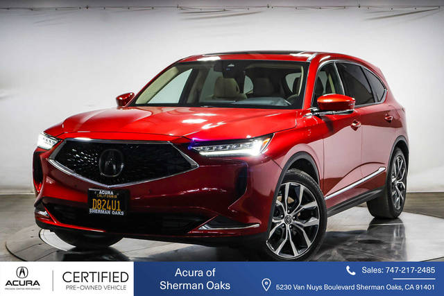 2022 Acura MDX w/Technology Package AWD photo