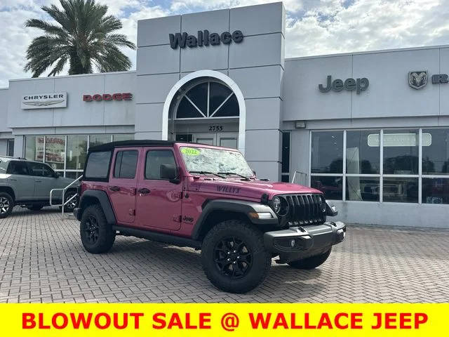 2022 Jeep Wrangler Unlimited Unlimited Willys 4WD photo