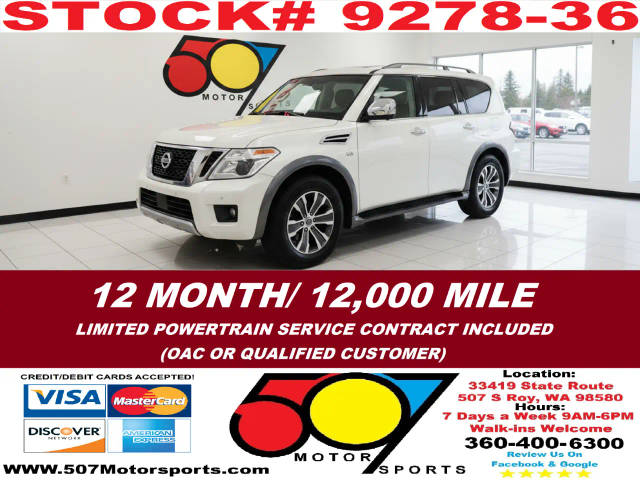 2017 Nissan Armada SV 4WD photo
