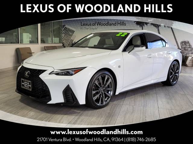 2022 Lexus IS IS 350 F SPORT RWD photo