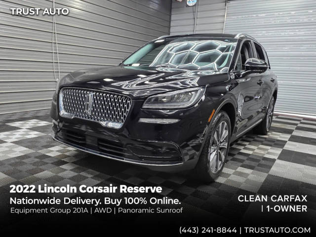 2022 Lincoln Corsair Reserve AWD photo