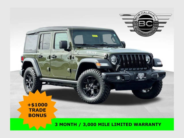2022 Jeep Wrangler Unlimited Unlimited Willys Sport 4WD photo
