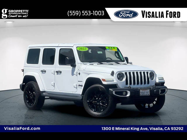 2022 Jeep Wrangler Unlimited 4xe Unlimited Sahara 4WD photo