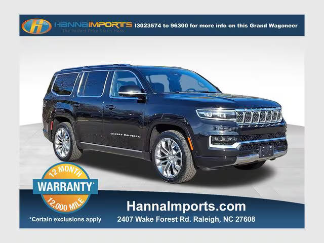 2022 Jeep Grand Wagoneer Series II 4WD photo