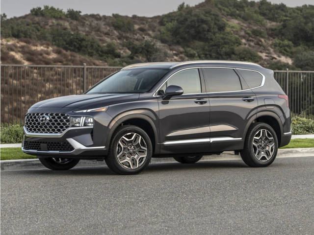 2022 Hyundai Santa Fe Blue AWD photo