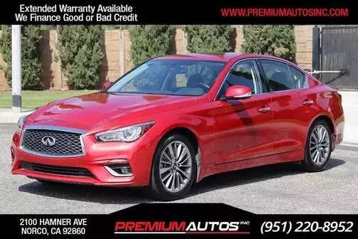 2022 Infiniti Q50 LUXE RWD photo